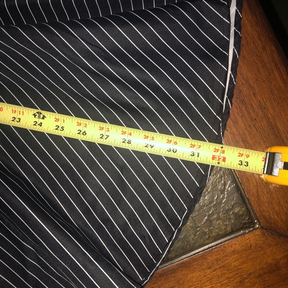 FLIRTY Full bellbottom! Black and white pinstripe, EUC! Size S. Pristine! - Picture 9 of 10